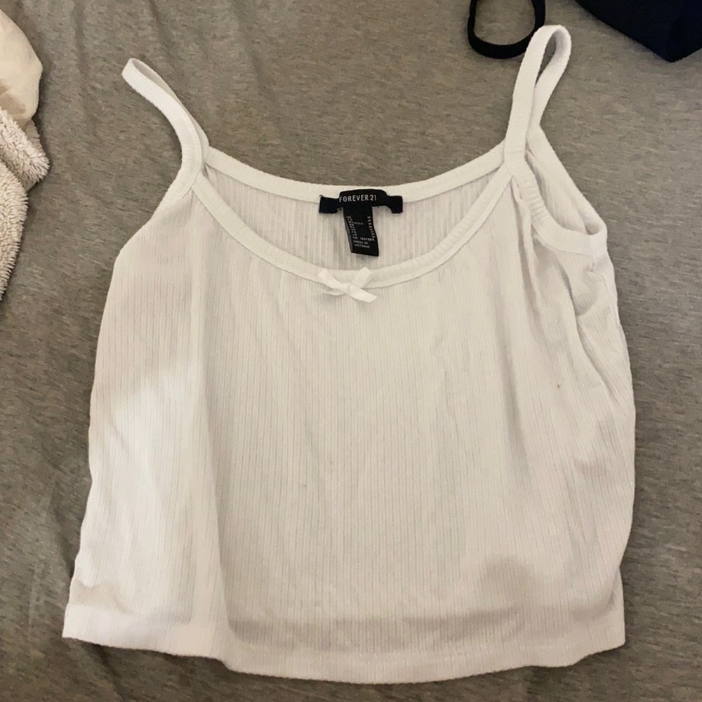 White Bow Top